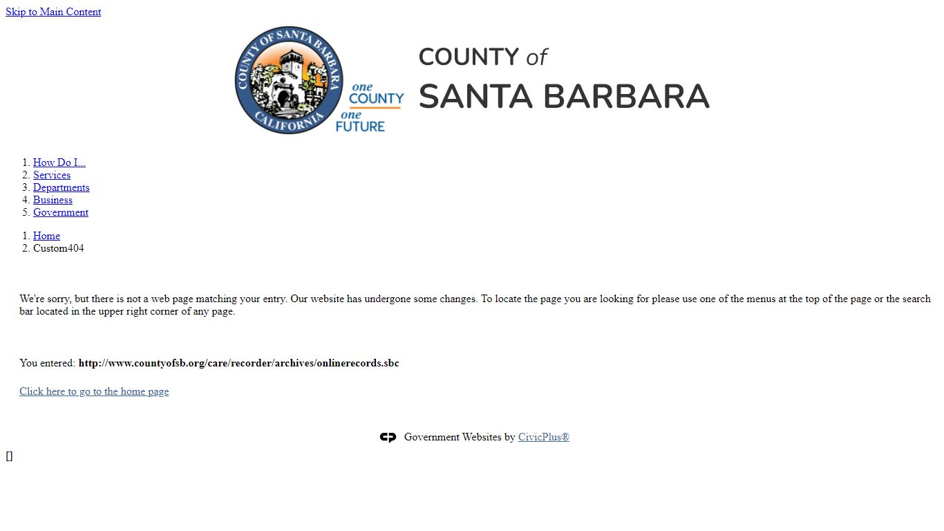 Online Records - County of Santa Barbara
